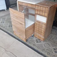 میز  دوگاره چرخ خیاطی آسانسوری