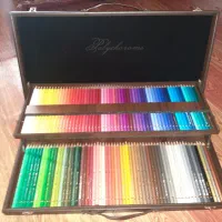مداد رنگی حرفه ای فابرکاستل پلی کروم ۱۲۰ رنگ