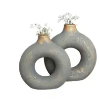 گلدان. دکور.ی مدل دونات|صنایع دستی و سایر لوازم تزئینی|تهران, منیریه|دیوار