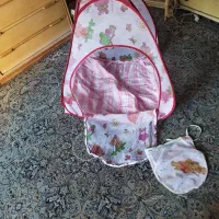 چادر بازی یاکلبه بچگانه کمپ‌نو کریر قنداق فرنگی نو|اسباب و اثاث بچه|کرج, باغستان|دیوار
