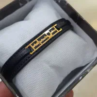 دستبندطلا چرم نبض طلا قلب طلا چرم و طلا سفارشی|جواهرات|تهران, مدائن|دیوار