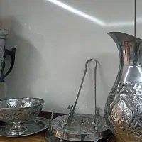 سرویس سماور استیل برقی نو