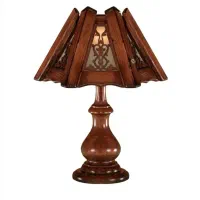 آباژور چوبی و استند ست،کنار سالنی شیک و سالم