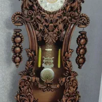 ساعت ایستاده چوبی