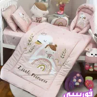 ست روتختی نوزاد نوجوان دخترونه تاکستان اقساط|اسباب و اثاث بچه|تاکستان, |دیوار