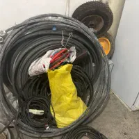 لوله 1/2پلی اتلین 50متر و تعدادی لوازم بنایی|ابزارآلات|ساوه, |دیوار