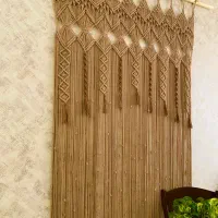 پرده مکرومه