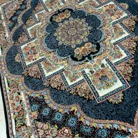 یک جفت فرش 6متری 700شانه کم کارکرد ضخیم حدنونو|فرش|هشتگرد, هشتگرد قدیم|دیوار