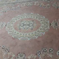 فرش سه درچهار کرم رنگ