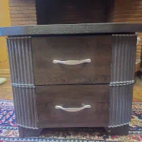 کابین دوکشو رنگ قهوه ای سوخته