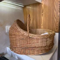 سبد حصیری نوزاد