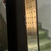 آینه قدی و آرایشی کم جا