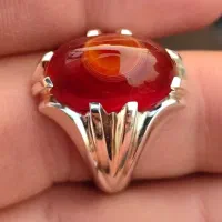 انگشتر نقره دستساز حق وردی باباقوری سرخ|بدلیجات|تهران, نیروی هوایی (پیروزی)|دیوار