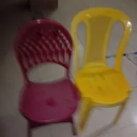 دو عدد صندلی یک عدد تاشو
