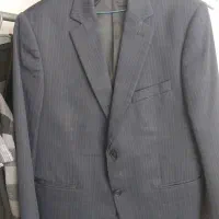 کت تک سورمه ای  سایز ۴۴ درحدنونو