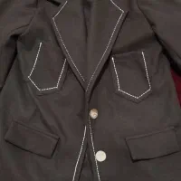 پالتو فوتر قهوه ای رنگ|لباس|دهدشت, |دیوار