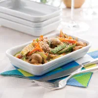 تابه مرغ خوری چینی زرین