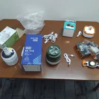 چراغ شارژی نو آکبند تک و عمده 4مدل اصلی