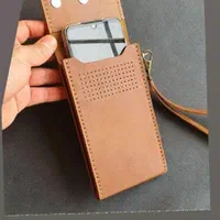 کیف موبایل  کمری چرم طبیعی