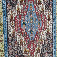 گلیم دست بافت|گلیم، جاجیم، گبه|کرمانشاه, |دیوار