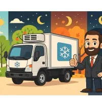 باربری یخچالی نیسان ایسوزو یخچالدار حمل بار خاور
