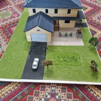 ماکت معماری خانه ویلایی