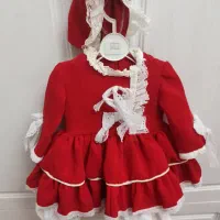 پیراهن آتلیه ای کرپ۳تیکه برند در حدتایکسال