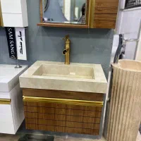 روشویی کابینتی طرح چوب|لوازم سرویس بهداشتی|اصفهان, سرچشمه|دیوار