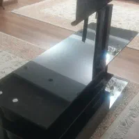 میز تلوزیون شیشه ای