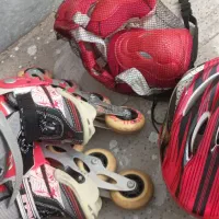 اسکیت با تمام لوازم