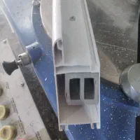 درب سرویس و حمام فوق سنگین طرح upvc|مصالح و تجهیزات ساختمان|سنقر, |دیوار