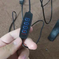 رینگ لایت با سهپایه ۳ نور مختلف قابلیت تنظیم نور|لوازم جانبی موبایل و تبلت|نجفآباد, ویلاشهر|دیوار