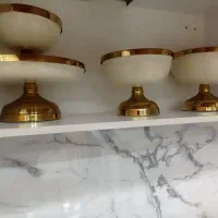 ظروف پذیرایی همراه با گلدون|ظروف سرو و پذیرایی|خرمشهر, |دیوار