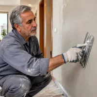 خرده‌کاری بنایی، گچ‌کاری وکاشی‌کاری/استادکار قدیمی