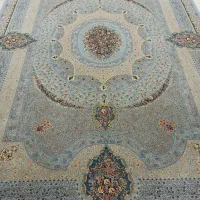 فرش کارکرده پرهام/دوتخته ۹متری ۱۲۰۰شانه تراکم ۳۶۰۰