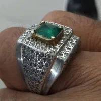 زمرد کهنه رکاب نقره|جواهرات|تهران, الهیه|دیوار