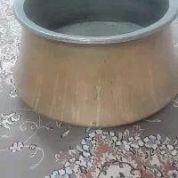 دیگ مسی قدیمی|کلکسیون اشیاء عتیقه|قم, کلهری|دیوار