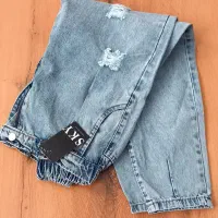 شلوار لی مام فیت