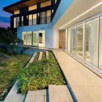 طراحی نقشه داخلی نما ومحوطه  ویلایی مسکونی تجاری