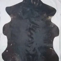 پوست چرم دباغی شده مشکی