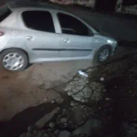 درب ۲۰۶  جلو  نوک مدادی