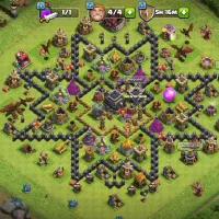 ۲تا اکانت کلش اف کلنز