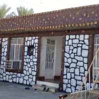 نما طرح سنگ .طرح چوب.اب نما کباب پز .پلاستر .