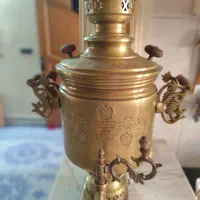 سماور ذغالی برنجی