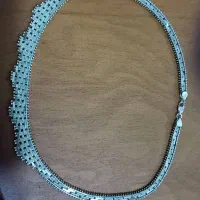 گردنی نقره کاملا سالم