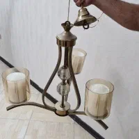 لوستر یه حبابش شکسته قیمت مقطوع 1تومن