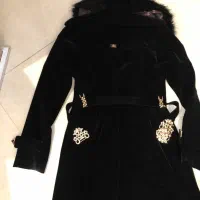 پالتو ترک  اورجینال خارجی مخمل جیر با خزش|لباس|رشت, امین الضرب|دیوار