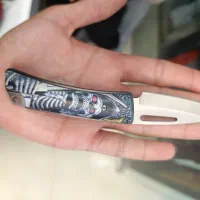 چاقو طرح دار|کلکسیون اشیاء عتیقه|ارومیه, |دیوار