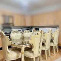 میز ناهار خوری شش نفره سلطنتی تمیز