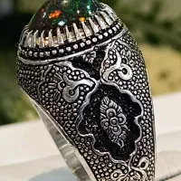 اپال هفت رنگ آتشی|جواهرات|بروجرد, |دیوار
